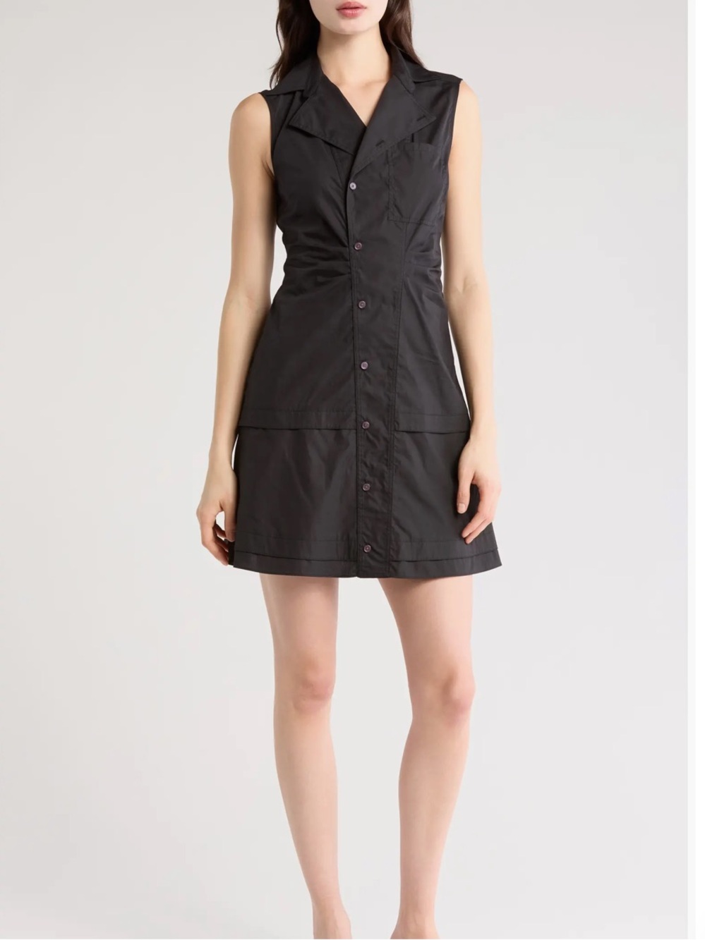Derek Lam Satina Cotton Shirtdress